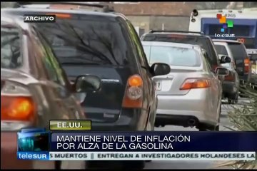 Inflación de EE.UU. se mantiene por alza de la gasolina