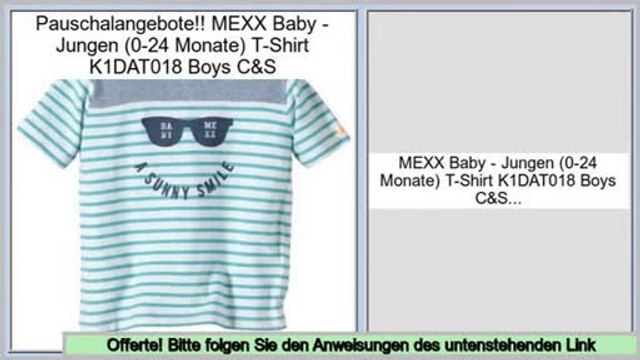 Rabatt MEXX Baby - Jungen (0-24 Monate) T-Shirt K1DAT018 Boys C&S