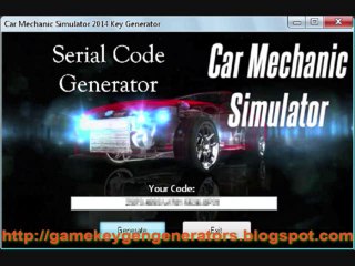 Car Mechanic Simulator 2014 Key Generator !