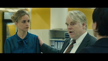 Philip Seymour Hoffman In A Dramatic Scene From 'A Most Wanted Man'