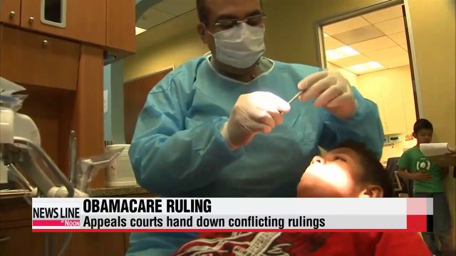 U.S. appeals courts hand down conflicting rulings on Obamacare
