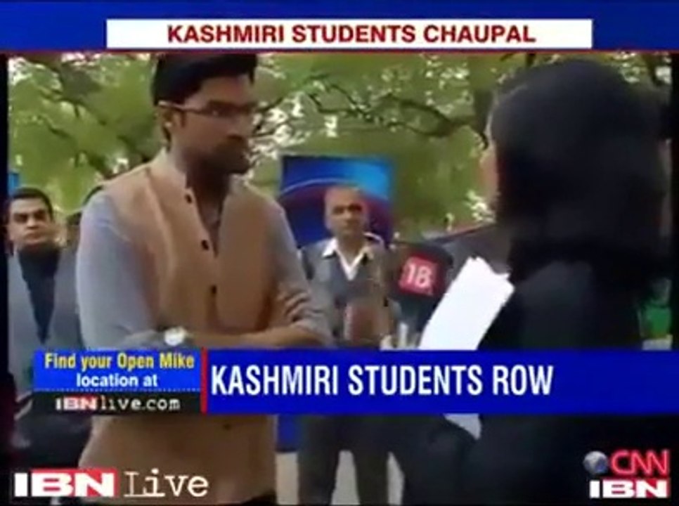 kashmiri students row