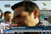 Ciudadanos griegos exigen el alto al fuego de Israel en Gaza