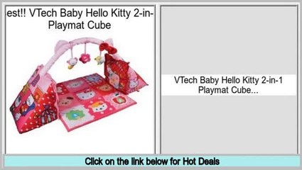Best Brands VTech Baby Hello Kitty 2-in-1 Playmat Cube