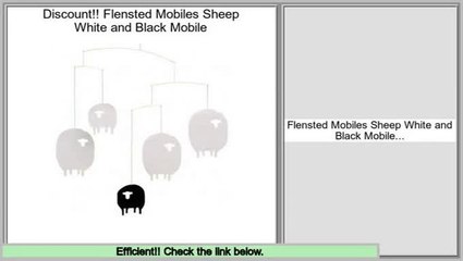 Best Price Flensted Mobiles Sheep White and Black Mobile