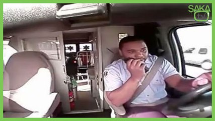 Rihanna' yla Coşan Ambulans Şoförü