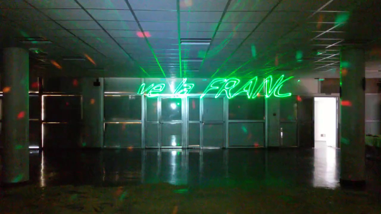Prestation show laser pour le collège du Ruissatel à Aubagne le 27 juin 2014