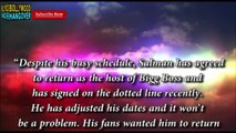 Salman Khan to HOST Big Boss 8 | Latest Bollywood Gossip 2014 |