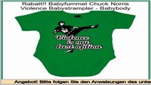 Niedrige Preise Babyfummel Chuck Norris Violence Babystrampler - Babybody