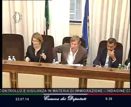 Roma - Audizione Sindaco Gradisca d'Isonzo, Linda Tomasinsig (22.07.14)