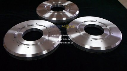 Back View of Sapphire Wafer Back Grinding Wheels