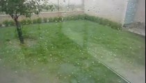 Temoins BFMTV - Orage de grêle sur Pierrelatte