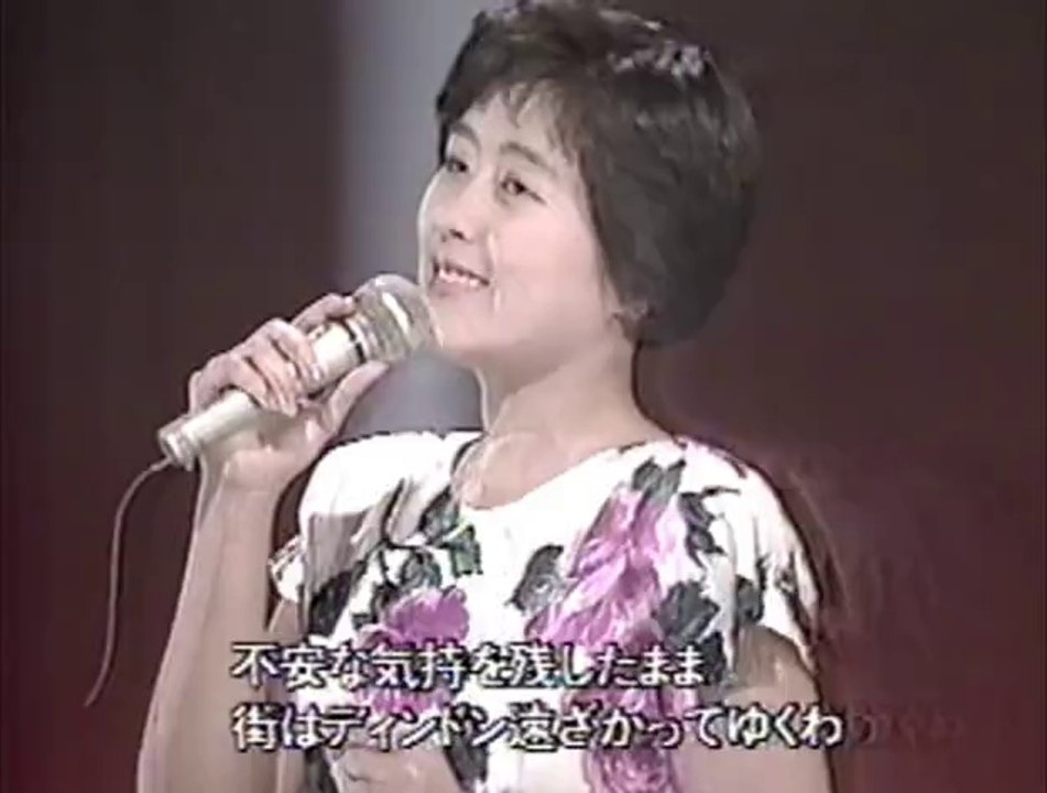 ルージュの伝言　長山洋子  (1987)