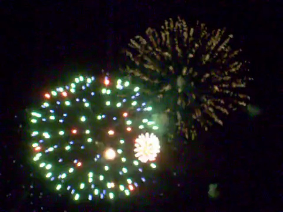 Berre L'Etang : Feu d'artifice du 14 juillet 2014