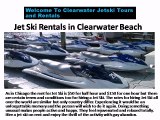 jet ski rentals Clearwater beach