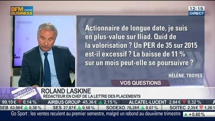 Les réponses de Roland Laskine aux auditeurs, dans Intégrale Placements – 23/07 1/2