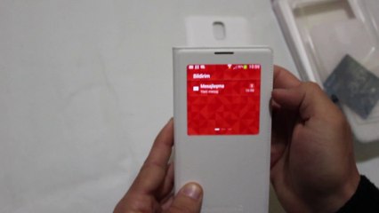 Samsung Galaxy Note 3 S View Cover Kılıf İncelemesi - EF-CN900B