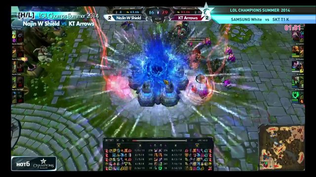SKT T1 K vs SAMSUNG Ozone OGN Summer 2014 Quarter-Finals PART 1