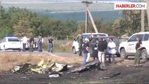 Ukrayna'da düşen yolcu uçağı - Olay yeri inceleme -