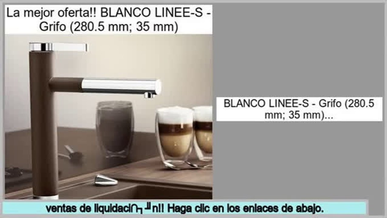 ofertas BLANCO LINEE-S - Grifo (280.5 mm; 35 mm)
