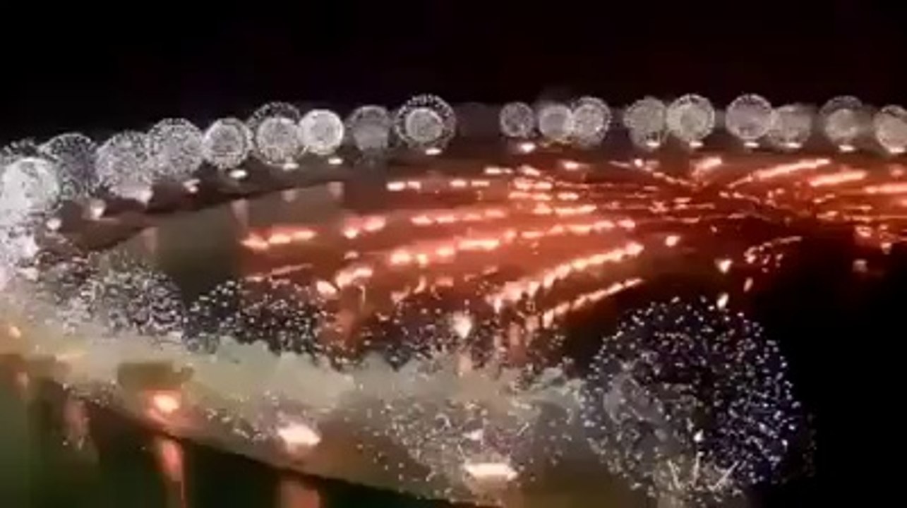 dubai fire works