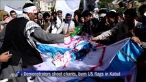 Afghan protesters rally against Israeli attacks on Gaza