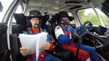 Pierre et Martine Roché en caméra embarquée à bord de la Mini WRC