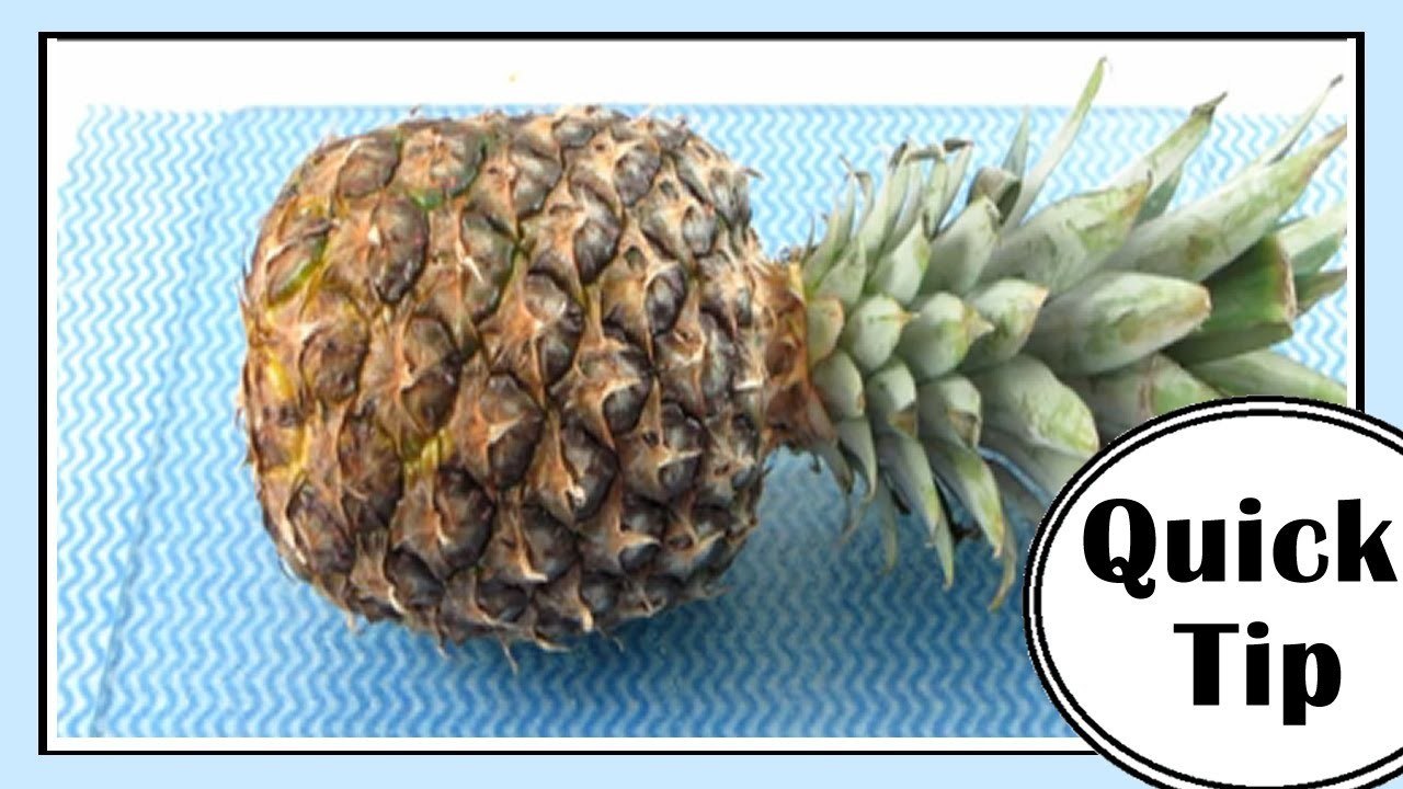 Quick Tip: How To Cut A Pineapple