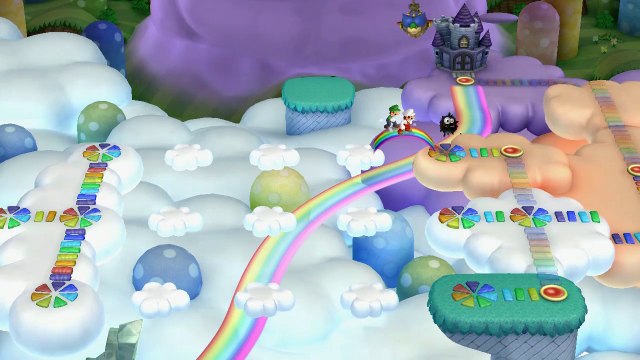 New Super Mario Bros. U - Paradis Chantilly - 7-4 : Haute voltige