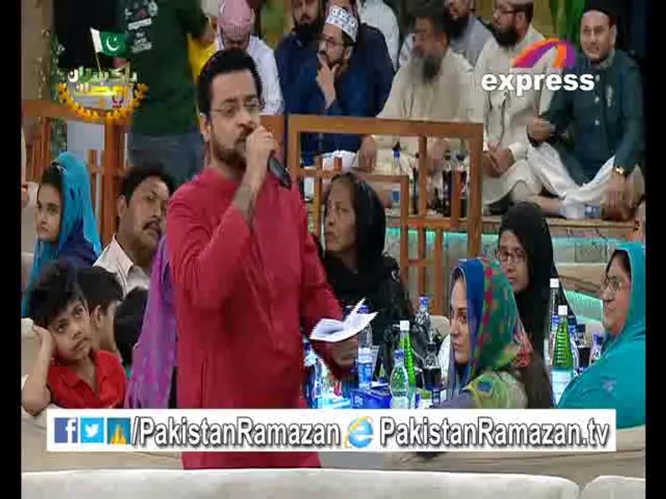 24th Iftari Iftar Aamir ke sath in Pakistan Ramazan 23-7-2014 Part 10