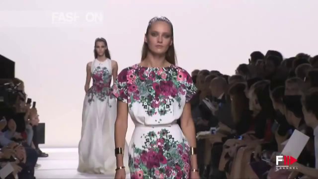 ELIE SAAB Fashion Show Spring Summer 2014 Paris HD by Fashion Channel