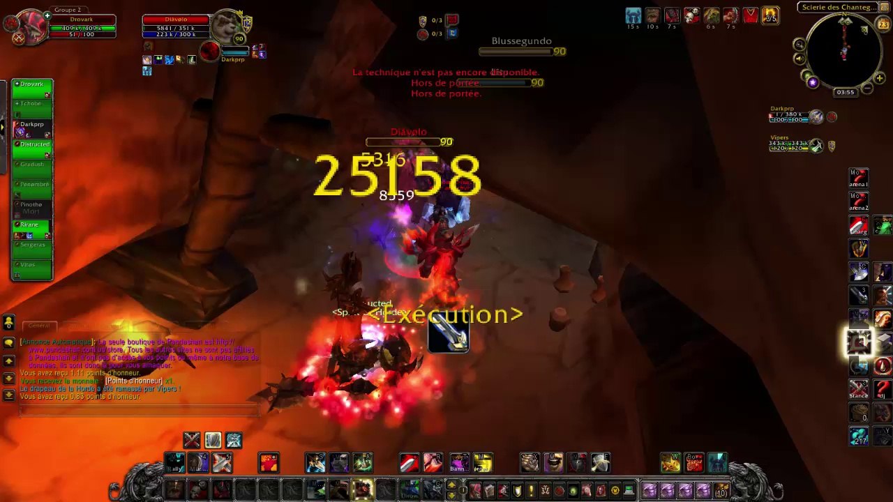 Warrior pvp 90 - Warsong gulch