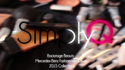 Backstage Beauty Mercedes-Benz Fashion Week Swim 2015 Collections