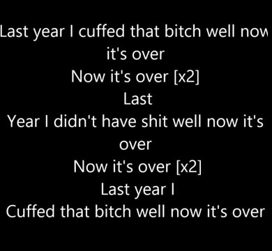 Chief Keef - Now it's over (Lyrics / Paroles)