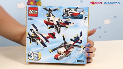 Twinblade Adventures / Śmigłowiec - Lego Creator - 31020 - Recenzja