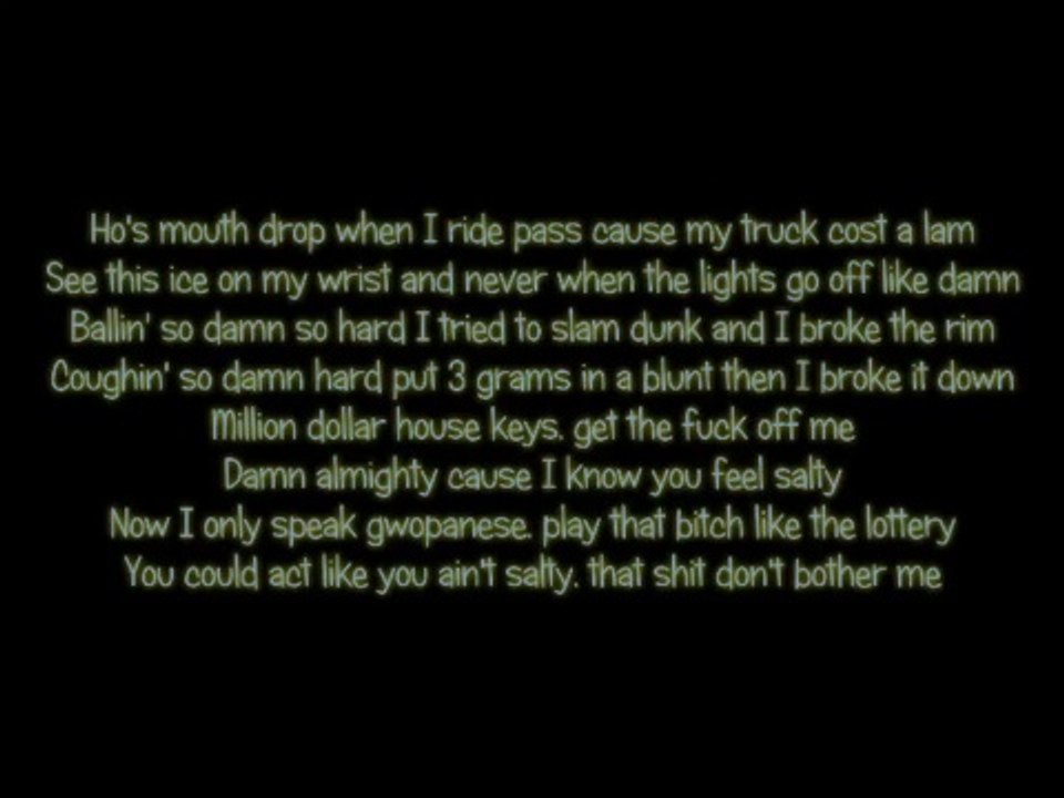Chief Keef - Salty (Lyrics / Paroles)