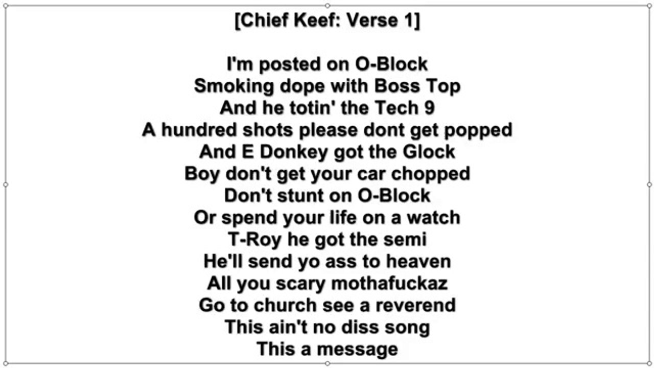 Chief Keef - Savage (Lyrics / Paroles)