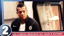 Guarin vers l'AS Monaco, Amalfitano de retour en Angleterre ? Les 5 infos mercato à retenir du jour !