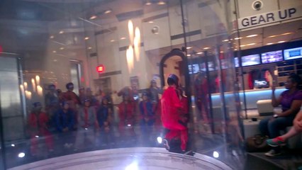 So impressive guy in Free fall simulator : Spiderman for real!