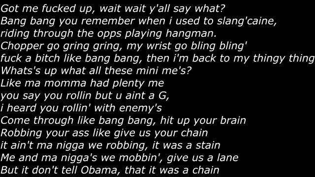 Chief Keef (Ft. Tadoe & Ballout) - Fucked up (Lyrics / Paroles)