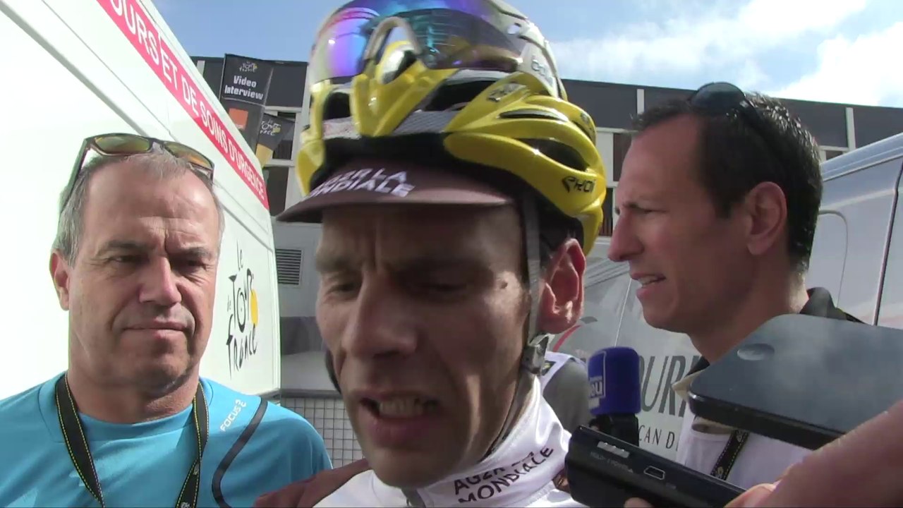 Tour de France 2014 - Etape 17 - Jean Christophe Péraud : "Je sais que je suis un vieillard mais je récupère pas trop mal"