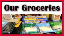 Our Groceries: Aldi & Walmart