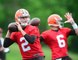 Hoyer, Manziel QB competition begins in Cleveland