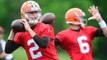 Hoyer, Manziel QB competition begins in Cleveland