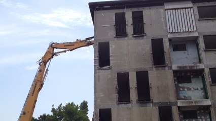 Démolition d'un immeuble