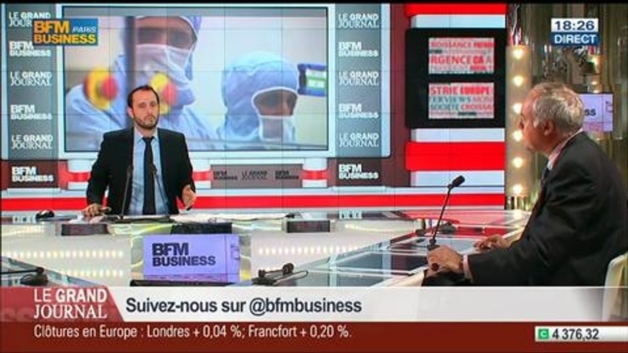 Jean-Marc Chery, directeur général de STMicroelectronics, dans Le Grand Journal - 23/07 2/7