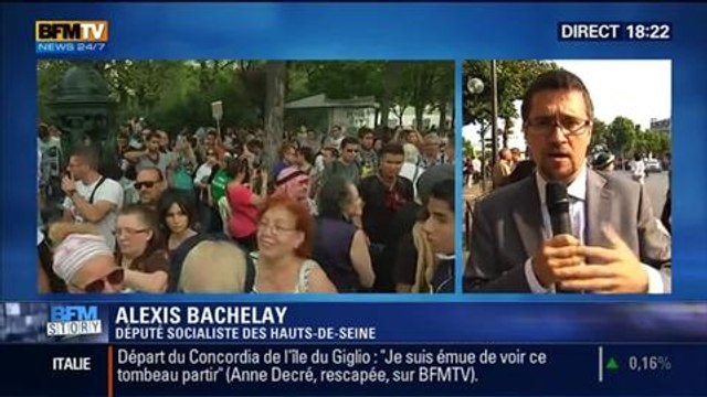 BFM Story: Manifestation pro-Palestine: des élus PS dans la rue – 23/07