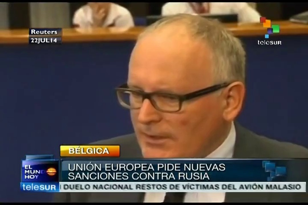 Europa analiza nuevas sanciones contra Rusia por conflicto ucraniano