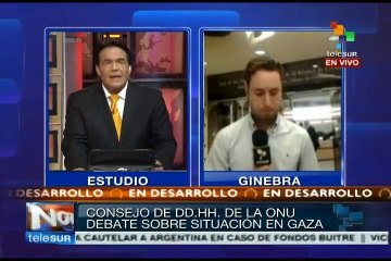 Consejo de DD.HH. de la ONU debate sobre situación en Gaza