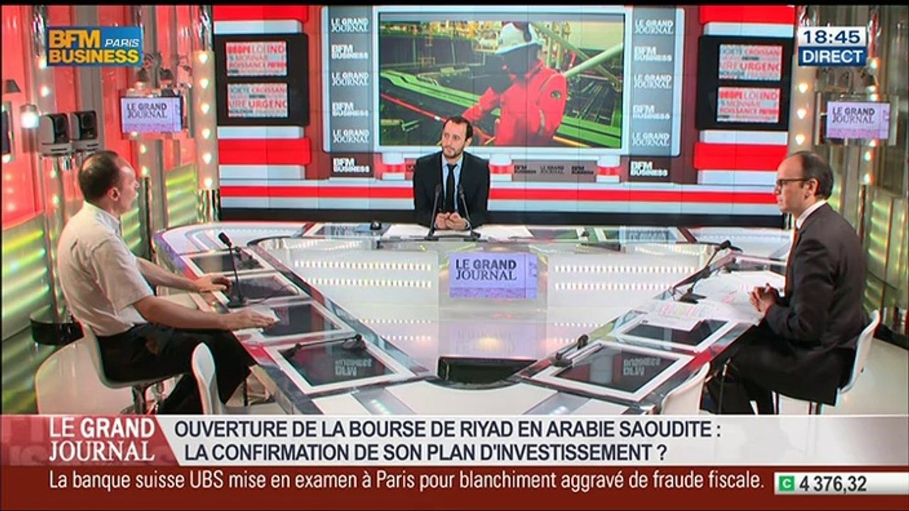 Francis Perrin et Benaouda Abdeddaïm, dans Le Grand Journal - 23/07 3/7